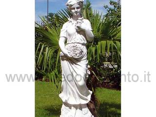 Statue da giardino stagioni , Arrecocemento Arrecocemento Jardines de estilo clásico
