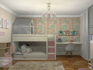 Quarto Gêmeas, Studio Décor & Co. Studio Décor & Co. Nursery/kid’s room Beds & cribs