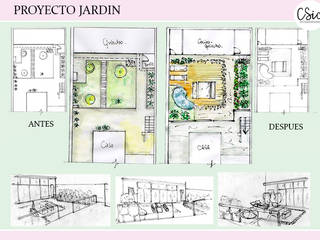 Proyecto Jardín-Espacios Verdes, C-Sic Interiorismo C-Sic Interiorismo