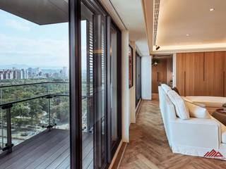 住宅空間大安區陳宅, 千屹設計有限公司 千屹設計有限公司 Modern Living Room