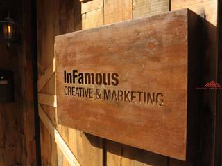 個性辦公室設計 infamous office , 千屹設計有限公司 千屹設計有限公司 Commercial spaces