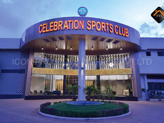 The Celebration Sports Club, ICON PROJECTS INSPACE PVT.LTD ICON PROJECTS INSPACE PVT.LTD 商業空間