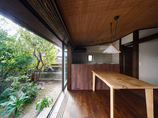 古民家リフォーム, 傳寶慶子建築研究所 傳寶慶子建築研究所 Eclectic style dining room