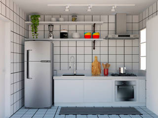 homify Kitchen units Tiles