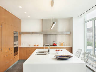 High Line Penthouse, New York, NY, BILLINKOFF ARCHITECTURE PLLC BILLINKOFF ARCHITECTURE PLLC مطبخ