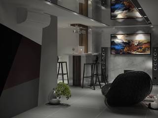 3D示意圖1, VH INTERIOR DESIGN VH INTERIOR DESIGN Modern kitchen