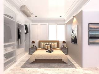 3D示意圖2, VH INTERIOR DESIGN VH INTERIOR DESIGN Country style bedroom