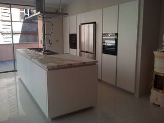 Progetto ristrutturazione centro storico, melampo sas melampo sas Modern style kitchen