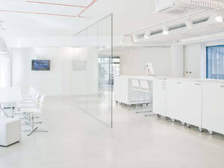 Suelos MICROTOPPING® - ​Boca Studio, Fermox Solutions Fermox Solutions Modern Study Room and Home Office