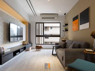 逸．居, 築川設計 築川設計 Modern living room