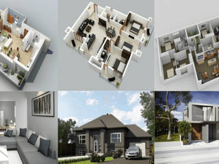 3D Exterior & Interior Renderings for Floor Plans, The 2D3D Floor Plan Company The 2D3D Floor Plan Company