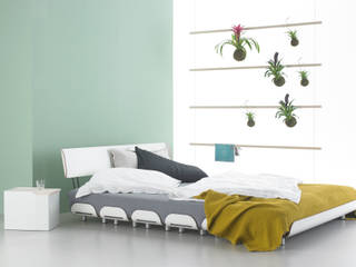 Bett Tiefschlaf, Stadtnomaden GmbH Stadtnomaden GmbH Minimalist bedroom Wood Wood effect Beds & headboards