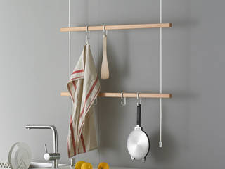 Garderobe Feiner Strick, Stadtnomaden GmbH Stadtnomaden GmbH Cocinas de estilo minimalista Madera Acabado en madera