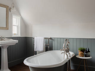 Georgian House Renovation and extension, HollandGreen HollandGreen Bagno in stile classico