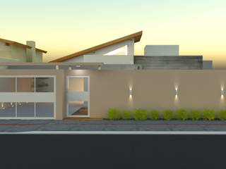 Projeto Residencial RC, 4id Arquitetura e Engenharia 4id Arquitetura e Engenharia Casas unifamiliares