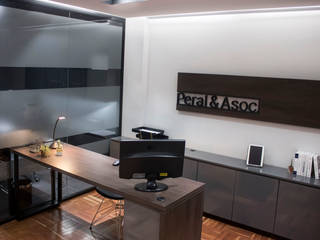 Estudio Peral | Estudio de abogados, Etéreo Arquitectos Etéreo Arquitectos ห้องทำงาน/อ่านหนังสือ