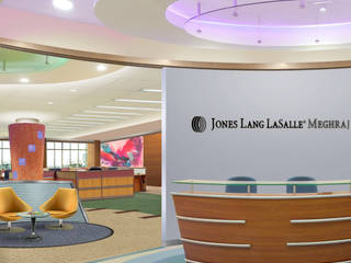 Corporate Interiors for JLL Meghraj, Mumbai, Prem Nath And Associates Prem Nath And Associates