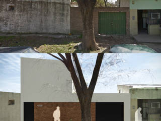 Proyecto Vivienda en 2 Plantas, EKOPP obras & arquitectura EKOPP obras & arquitectura Casas unifamiliares Ladrillos