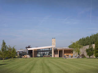 Villa Bleiswijk, Studio Leon Thier architectuur / interieur Studio Leon Thier architectuur / interieur วิลล่า ไม้ Wood effect