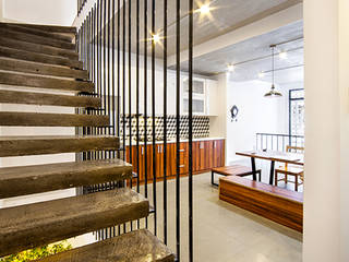 Q10 House, Studio8 Architecture & Urban Design Studio8 Architecture & Urban Design Cầu thang