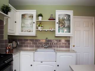 Open plan kitchen and dining room renovation, ab interiors ab interiors Nhà bếp phong cách kinh điển