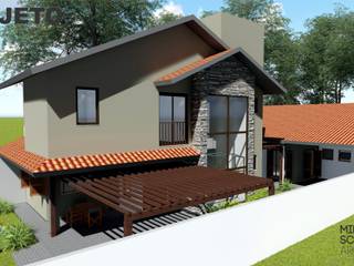 Residência RA, Miño & Schwanke Arquitetura Miño & Schwanke Arquitetura 獨棟房