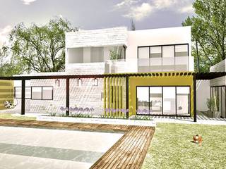 VIVIENDA GAMA, GORA Arquitectura 3D GORA Arquitectura 3D 一戸建て住宅