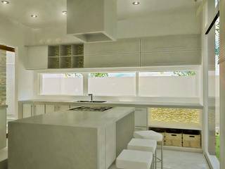 VIVIENDA BARRIO QUIMILAR, GORA Arquitectura 3D GORA Arquitectura 3D 일세대용 주택