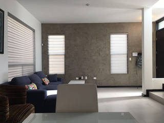 Emplaste Acabado concreto Pulido, Pitaya Pitaya Industrial style walls & floors Concrete