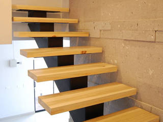 Escaleras Madera Solida Poplar + Pino, Pitaya Pitaya 계단 솔리드 우드 멀티 컬러