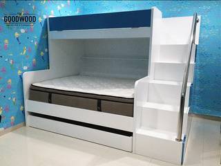 Kiddos Bunk Bed, The GoodWood Interior Design The GoodWood Interior Design Phòng ngủ phong cách hiện đại