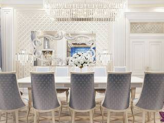 ​ Dining room Design by Katrina Antonovich, Luxury Antonovich Design Luxury Antonovich Design Modern Dining Room