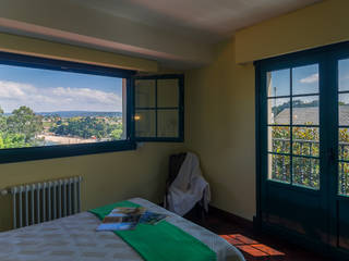 CASA EN PLAYA DE GANDARIO - BERGONDO (A CORUÑA) MORANDO INMOBILIARIA Dormitorios de estilo rústico