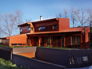 RUSTICASA | Casa unifamiliar | Sintra, RUSTICASA RUSTICASA Wooden houses Wood Wood effect