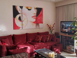 African face , WALL PLUS WALL PLUS Living room MDF