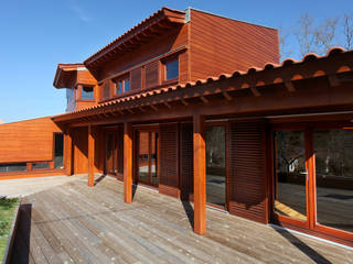 RUSTICASA | Casa unifamiliar | Sintra, RUSTICASA RUSTICASA Wooden houses Wood Wood effect