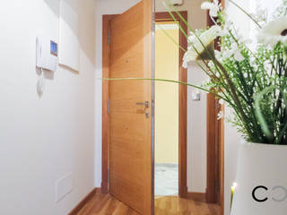 Home Staging para Promotor en Galicia, CCVO Design and Staging CCVO Design and Staging Pasillos, vestíbulos y escaleras de estilo moderno Verde