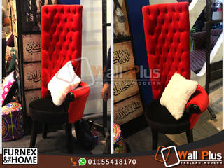High Chair , WALL PLUS WALL PLUS Quartos minimalistas Madeira Efeito de madeira