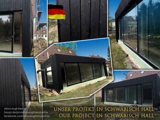 Projekt in Schwäbisch Hall, HMS Sonnenschutz GmbH HMS Sonnenschutz GmbH บ้านและที่อยู่อาศัย ไม้ Wood effect