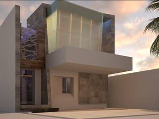 proyecto nuevo, A-labastrum arquitectos A-labastrum arquitectos Rumah Modern Keramik Transparent
