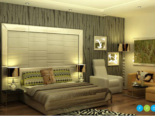 Apartment, FYD Interiors Pvt. Ltd FYD Interiors Pvt. Ltd Modern style bedroom