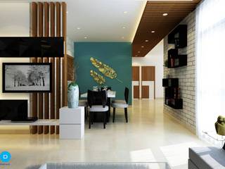 FYD Interiors Pvt. Ltd Modern Living Room