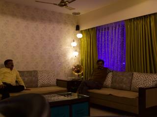 AMIT BLOOMFIELD 3BHK, decorMyPlace decorMyPlace Classic style living room