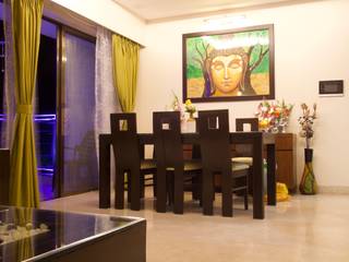 AMIT BLOOMFIELD 3BHK, decorMyPlace decorMyPlace Classic style dining room