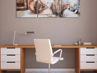 Piękno w oryginale - obrazy hand made, Feeby.pl obrazy on line Feeby.pl obrazy on line Modern study/office MDF