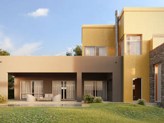 CASA AV - CINCO SALTOS - RIO NEGRO, Arq. Vieyra Arq. Vieyra Single family home Bricks