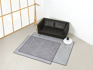 SCRIBBLED 001, FLAT´N - Shape and Style FLAT´N - Shape and Style Living roomAccessories & decoration Wool Grey
