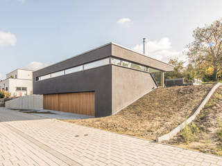 Haus DN, Henecka Architekten BDA Henecka Architekten BDA Einfamilienhaus Holz Holznachbildung