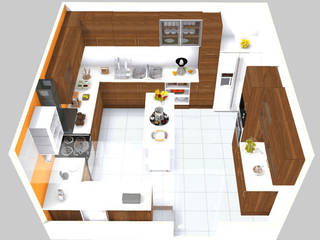 Cocina familiar, TAB Muebles TAB Muebles Built-in kitchens