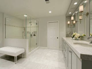 Whole House Design Build Renovation in Bethesda, MD, BOWA - Design Build Experts BOWA - Design Build Experts Klasik Banyo